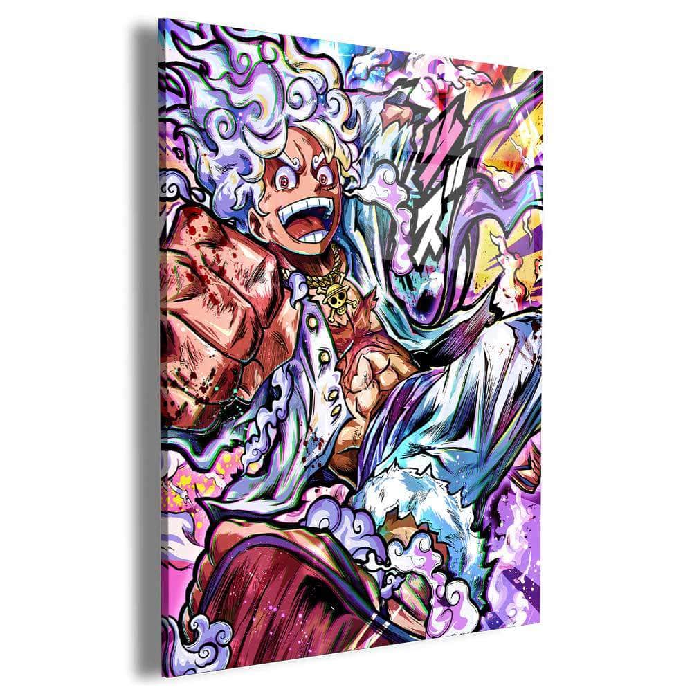luffy gear 5 artwork Luffy Gear 5 Wall Art