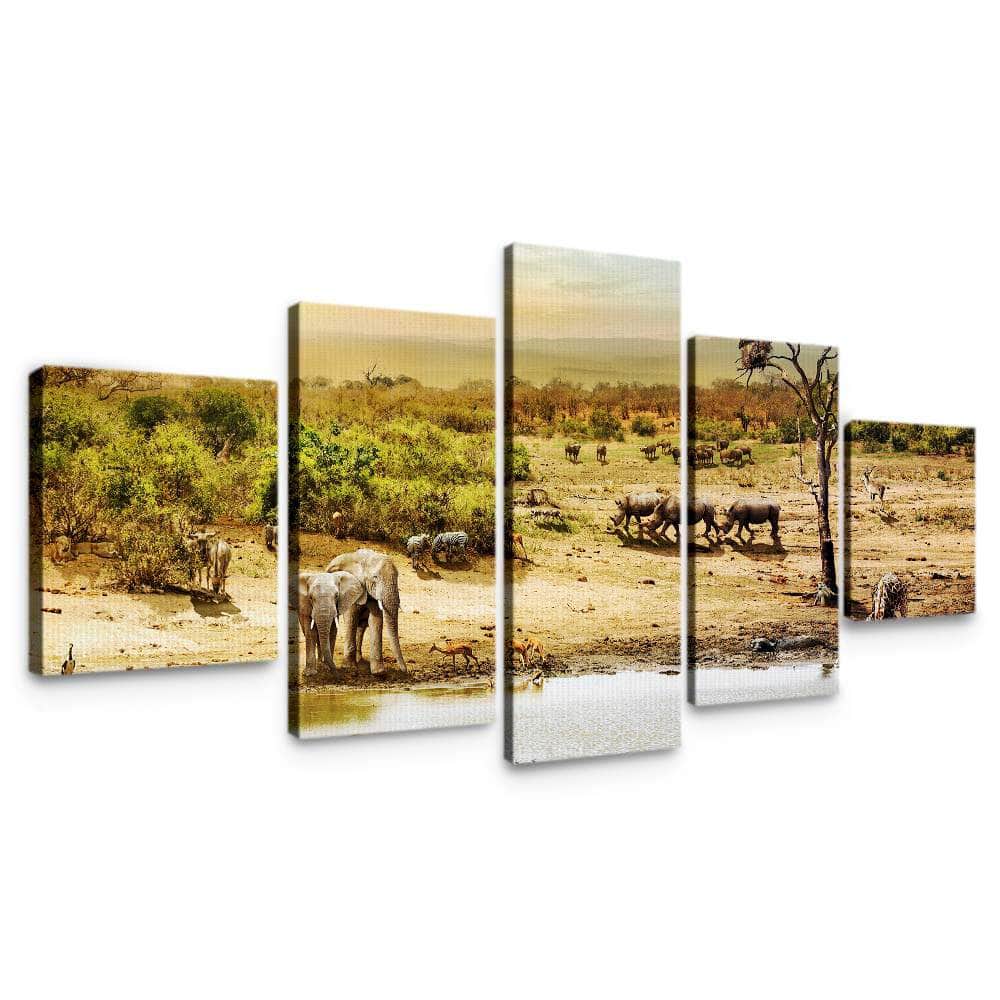 South African Wildlife Wall Art Canvas Freaks