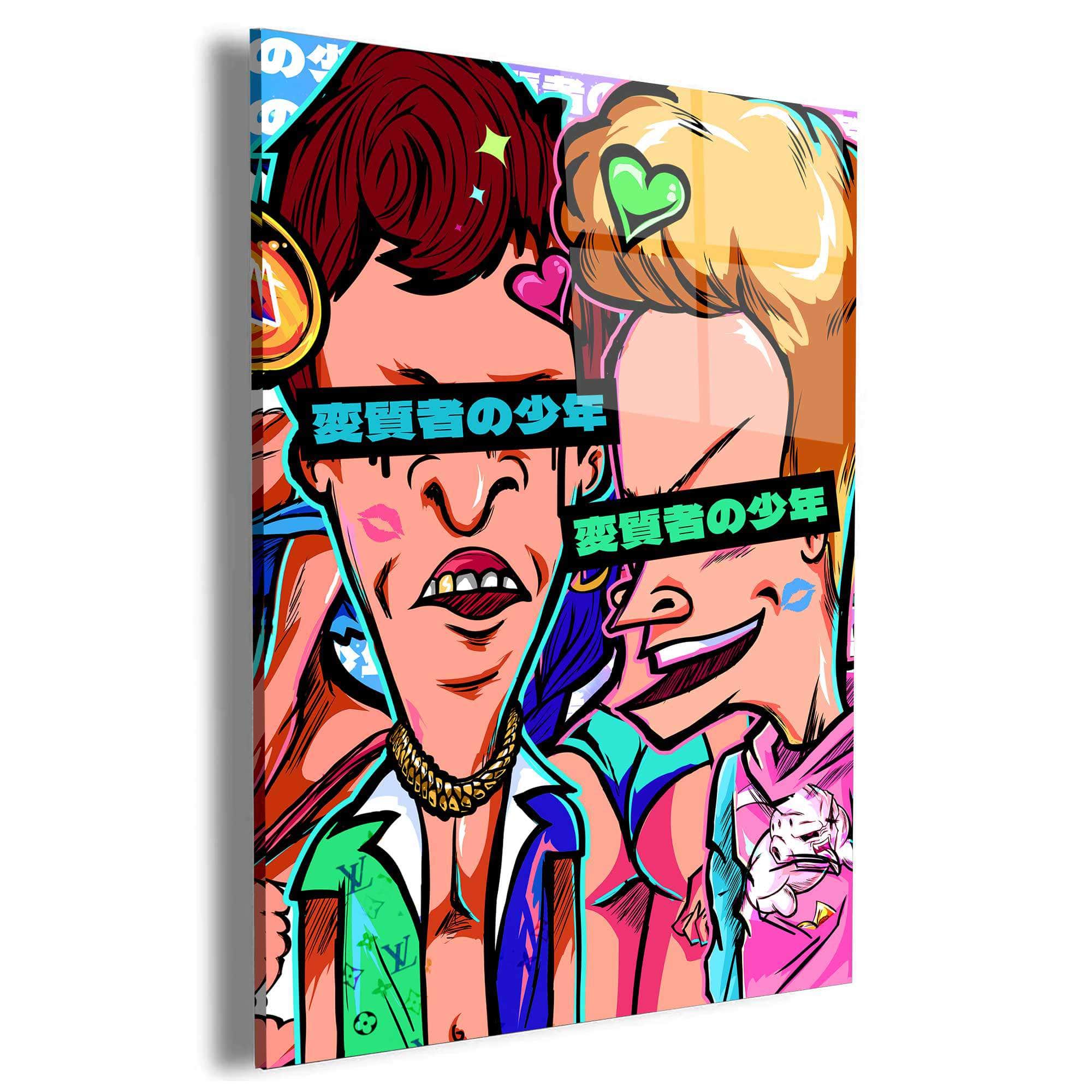 QR Pervy Boy NFT 16 BNB Edition 3 Wall Art – Canvas Freaks