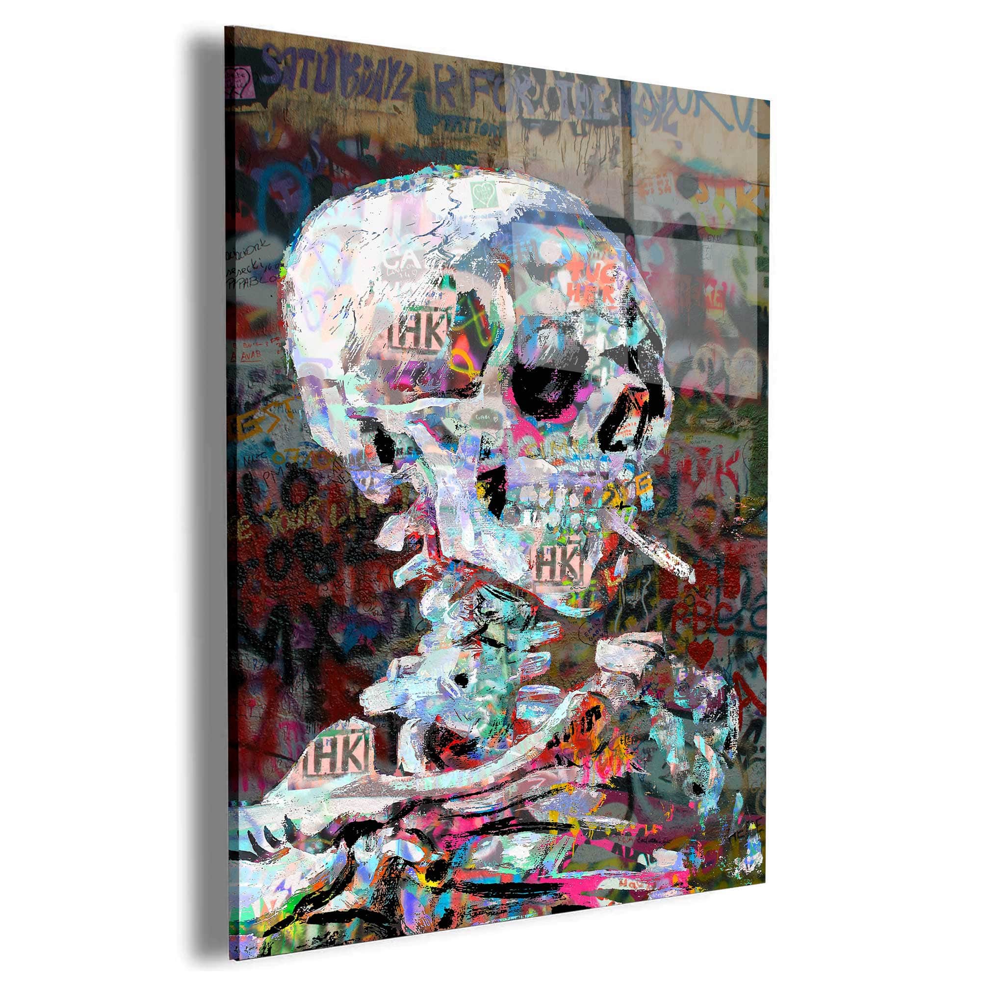 Skull Wall Art Canvas Freaks