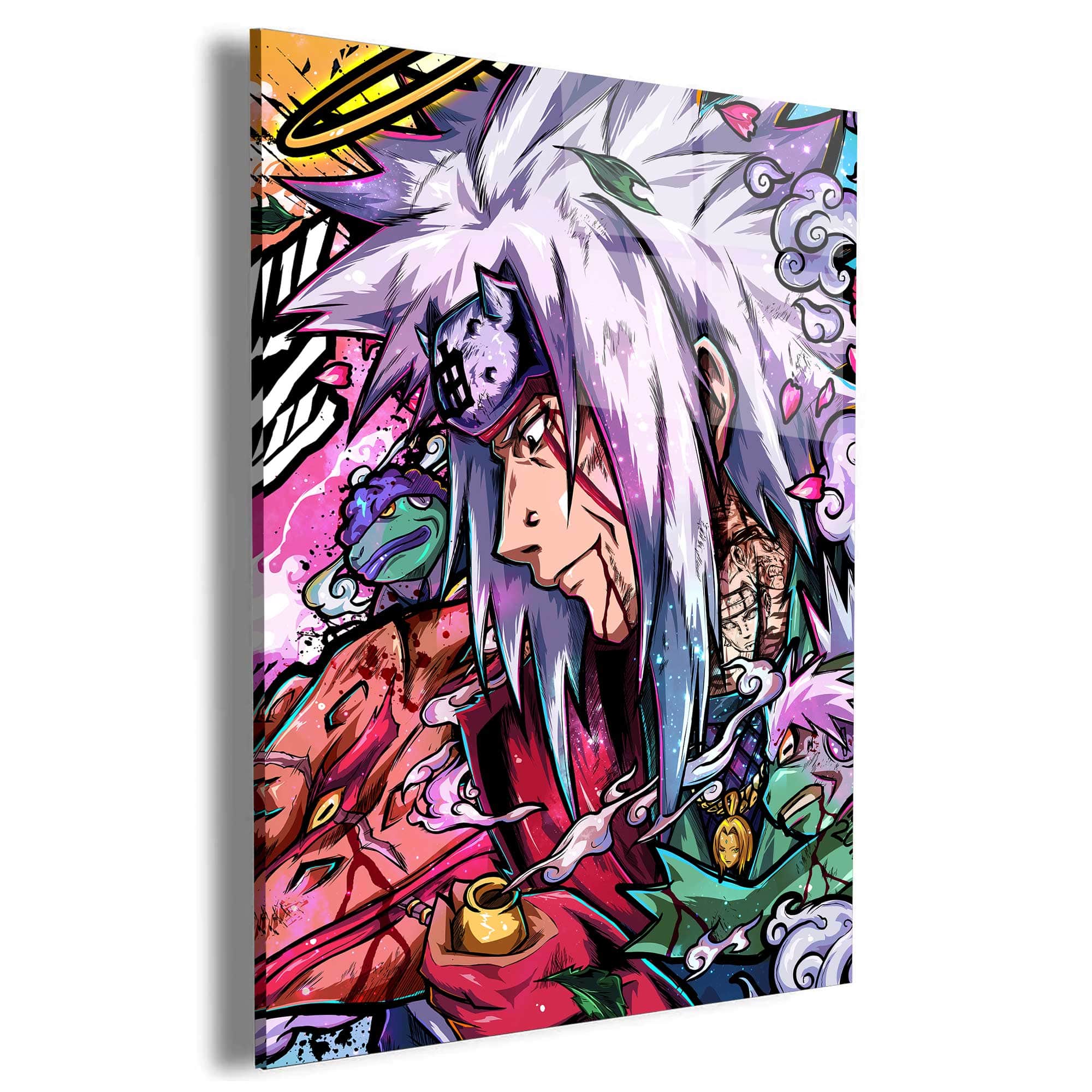 Jiraiya Tribute Wall Art
