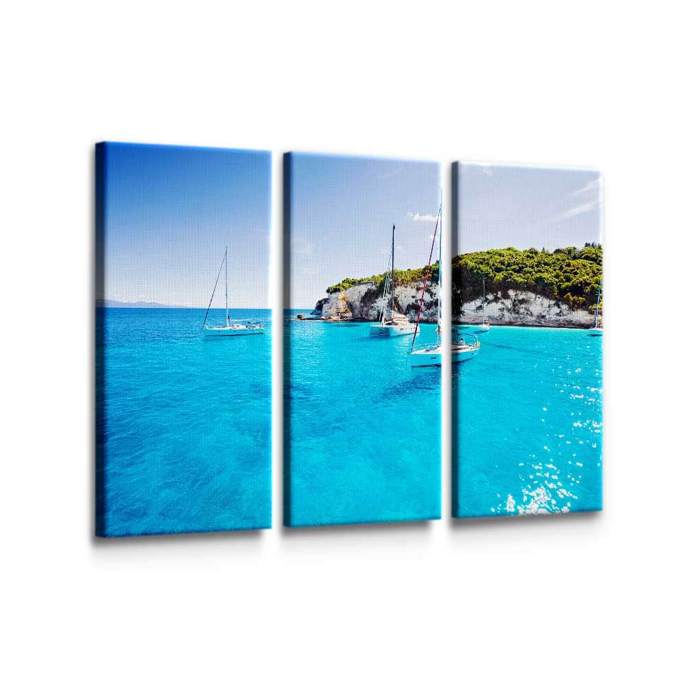 Blue Waters Wall Art Canvas Freaks