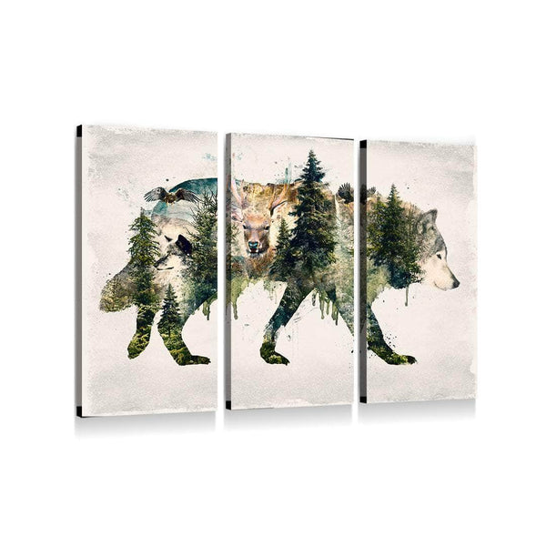 Wolf Walk Wall Art – Canvas Freaks