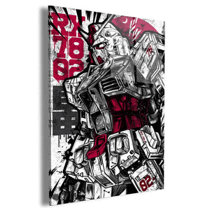 Gundam BWR Wall Art