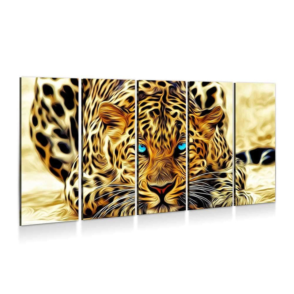 Blue Eyed Jaguar Wall Art – Canvas Freaks