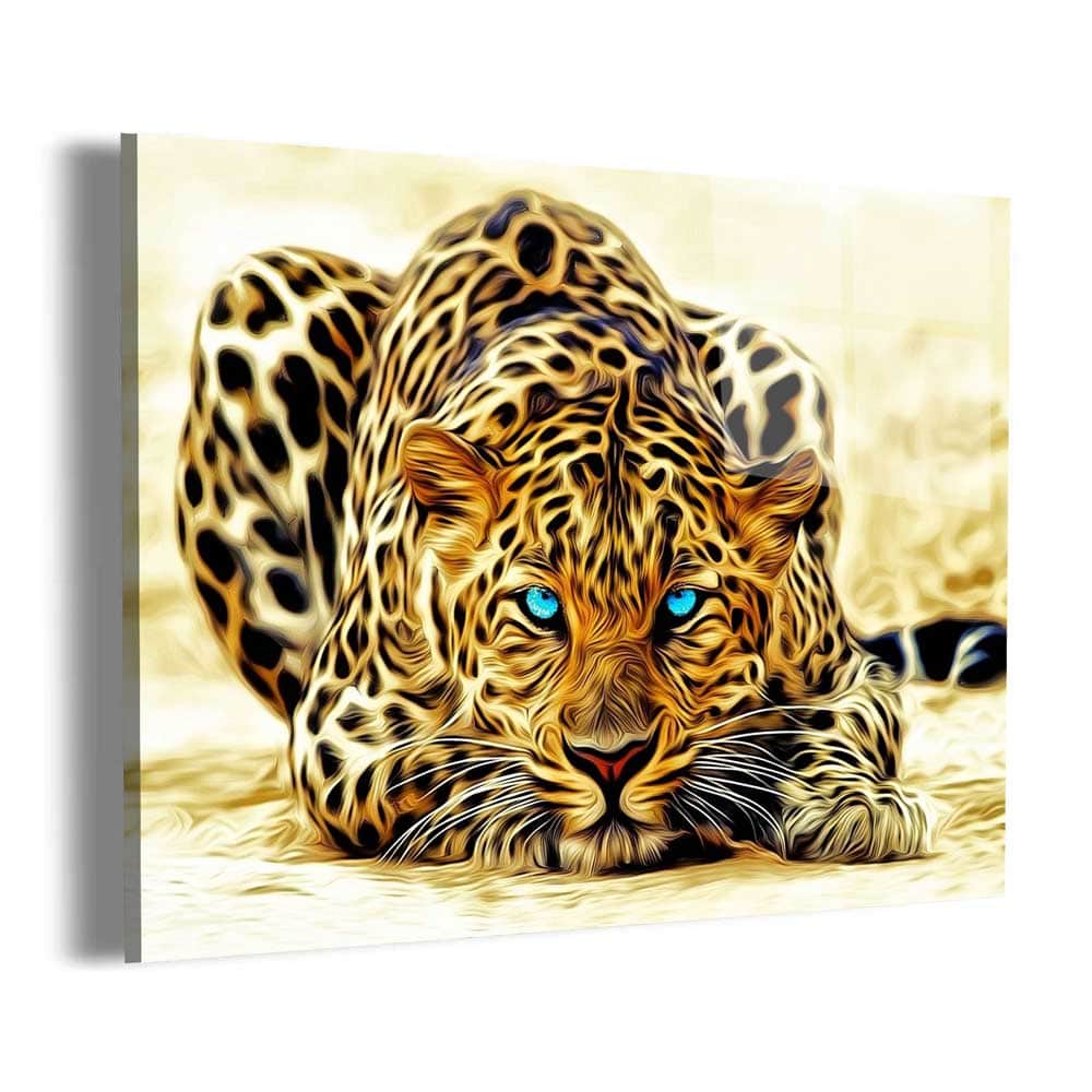 Blue Eyed Jaguar Wall Art – Canvas Freaks