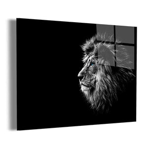 Blue Eyed Lion Wall Art