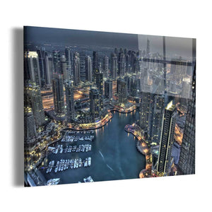 Bird's Eye of Dubai Wall Art
