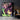 Neon Monster Duo Wall Art — In room