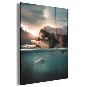 Floating Bear Wall Art