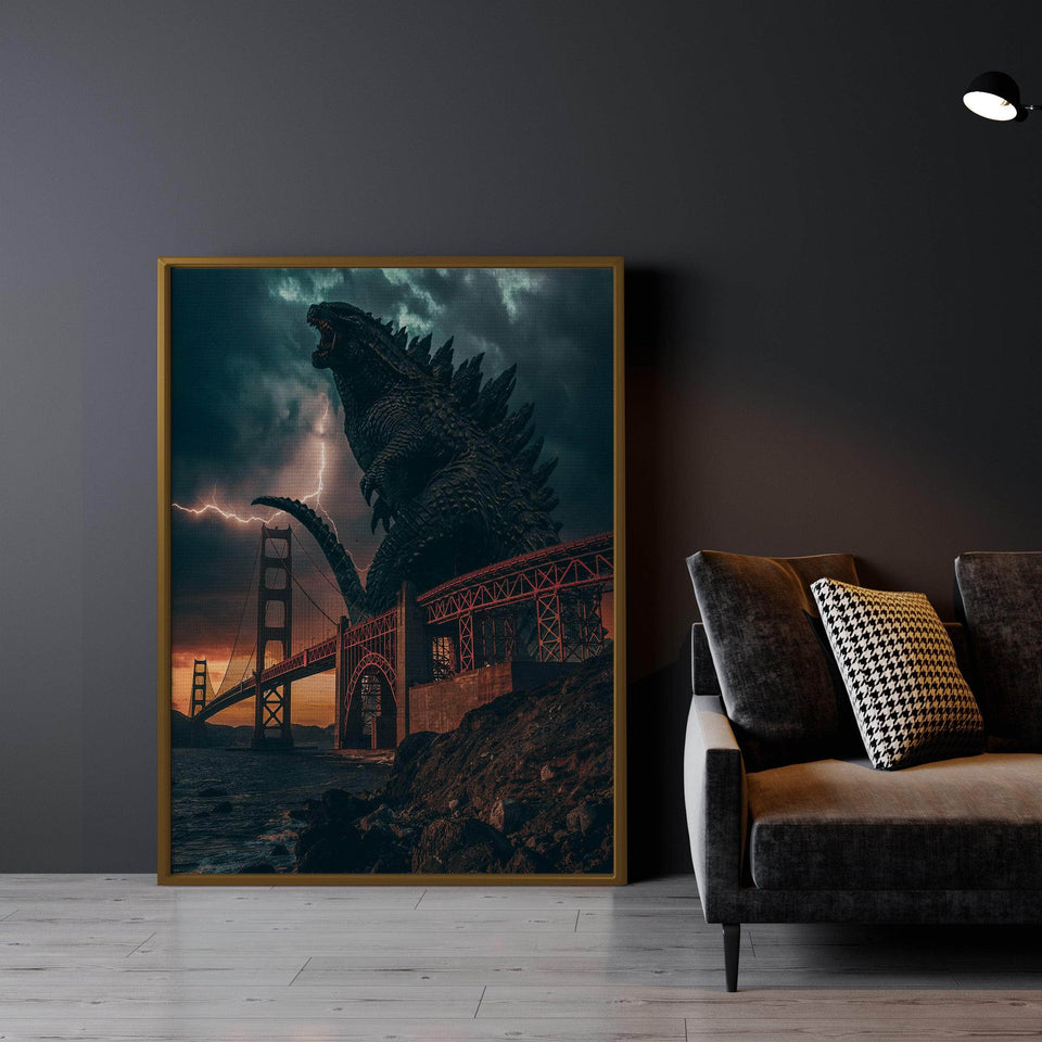 Godzilla Wall Art – Canvas Freaks