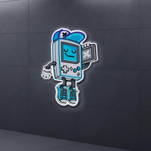 Game Boy Neon Sign