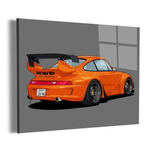 RWB 993 Rear Wall Art