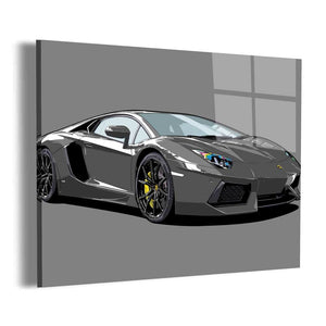 Lamborghini Aventador Wall Art
