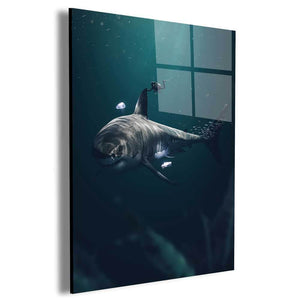 Megalodon Wall Art