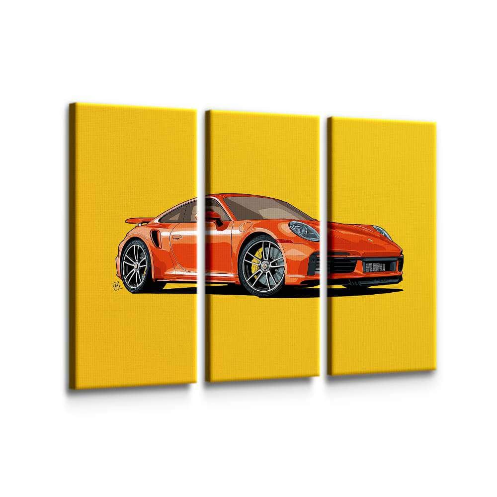 Porsche 911 Turbo S Wall Art Canvas Freaks