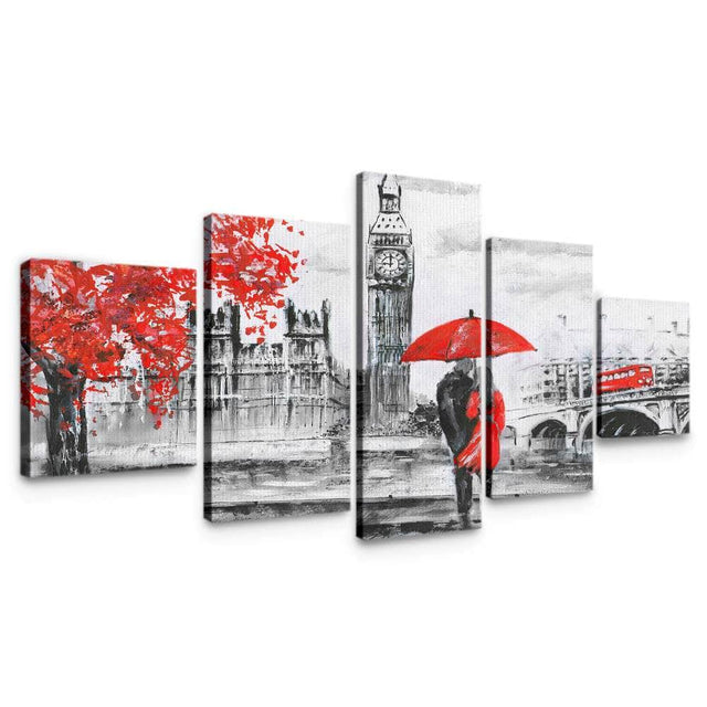 London Clock Tower Wall Art Canvas Freaks