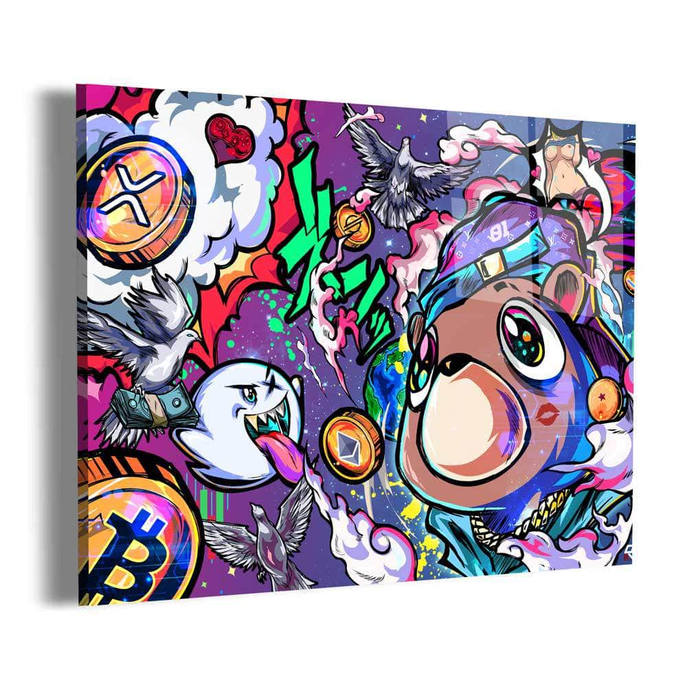 Crypto Bear West Wall Art – Canvas Freaks