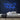 Welcome To The Jungle Neon Sign — Blue neon (room)