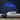 Bulldog Neon Sign — Blue neon (room)