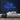 Santa Stop Here Neon Sign — Blue neon (room)