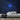 Shamrock Neon Sign — Blue neon (room)