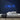 Letter R Neon Sign — Blue neon (room)