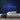 Doberman Neon Sign — Blue neon (room)