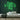 Positive Vibes Only Neon Sign — Green neon (room)