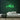 Allah Neon Sign — Green neon (room)