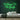 Welcome To The Jungle Neon Sign — Green neon (room)