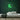 Cricket Neon Sign — Green neon (room)