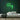 Pug Neon Sign — Green neon (room)
