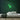 Llama Neon Sign — Green neon (room)
