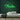 Thunder Neon Sign — Green neon (room)