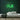 Roll Neon Sign — Green neon (room)