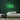 Shhh Neon Sign — Green neon (room)