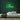 Box Neon Sign — Green neon (room)