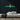Heartbeat Neon Sign — Green neon (room)