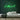 Letter N Neon Sign — Green neon (room)