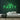 Let's Party Neon Sign — Green neon (room)