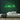 Letter R Neon Sign — Green neon (room)
