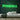 Pinball Neon Sign — Green neon (room)
