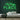 My Happy Place Neon Sign — Green neon (room)