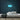 Workout Neon Sign — Light Blue neon (room)