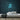 Music Neon Sign — Light Blue neon (room)