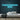 Freestanding Bar Neon Sign — Light Blue neon (room)