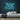This Must Be The Place Neon Sign — Light Blue neon (room)