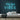 Only Good Vibes Neon Sign — Light Blue neon (room)