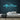 After Hours Neon Sign — Light Blue neon (room)